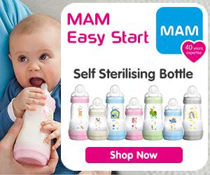 Self Sterilising Bottle Banner Advert