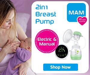 2 in 1 Breast Pump Banner Advert