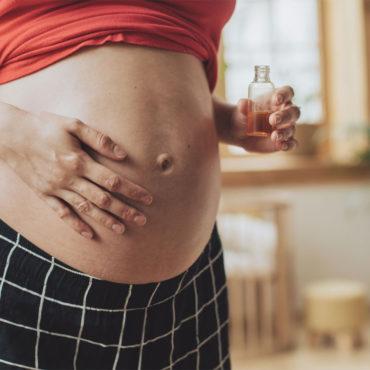 Pregnancy bump keeping calm during pregnancy