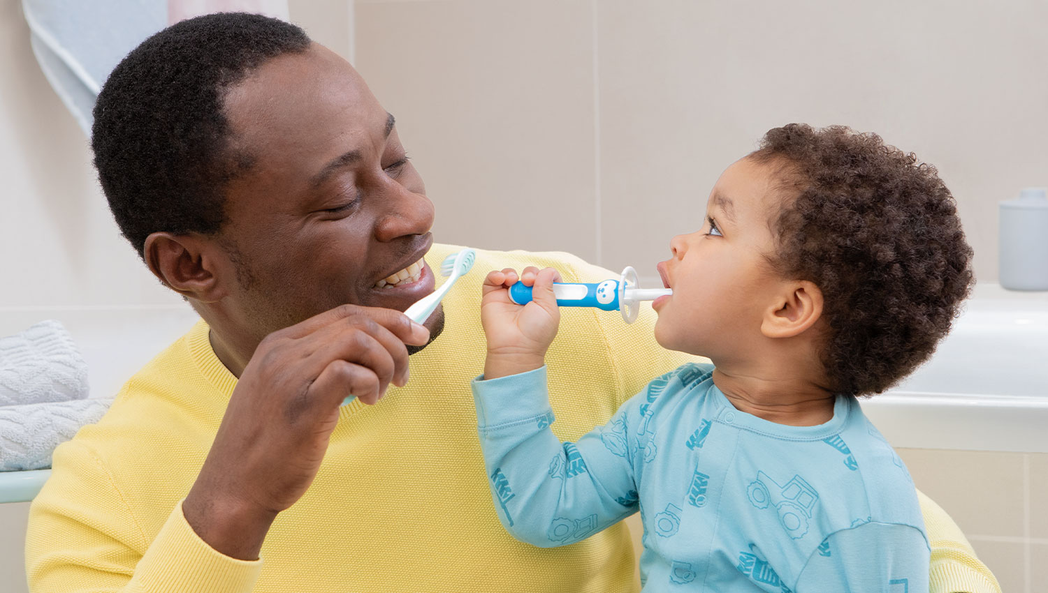MAM how to brush baby's teeth independent brushing